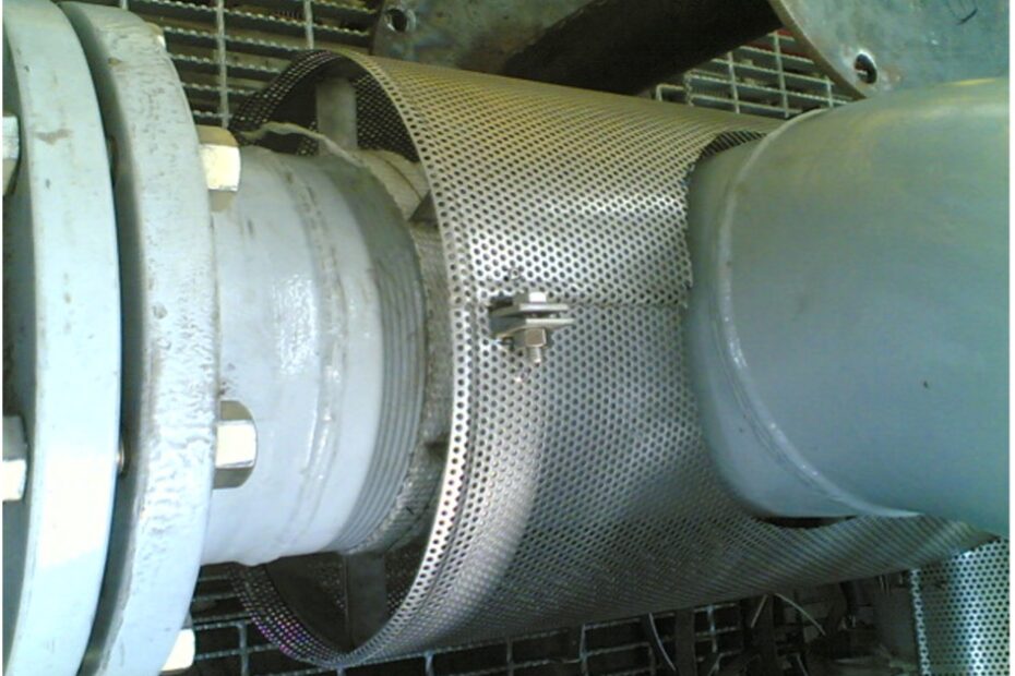 Personal protection insulation featuring welded mesh cladding material.